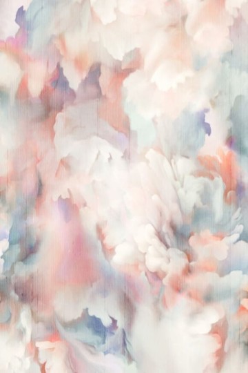 Arte MO5011 Moooi Wallcovering Green House Silk Bombis Silk Plum - tapeta jedwabna w kwiaty