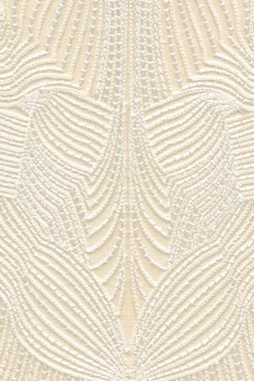 Arte MO5040 Moooi Wallcovering Green House Techno Bee Embroiderd Ivory - tapeta z efektem mory