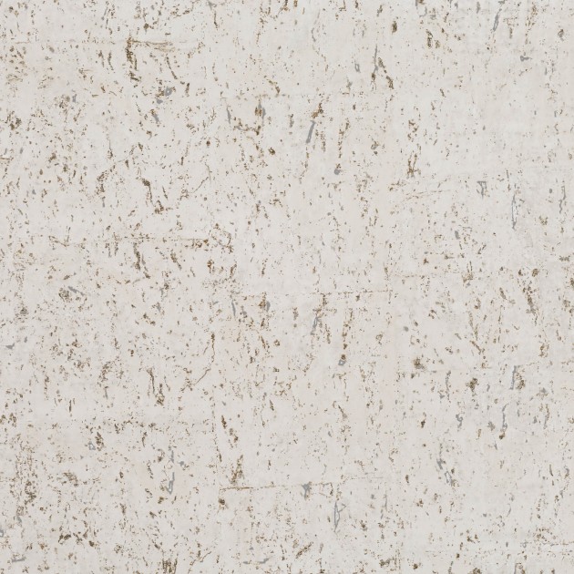Zinc ZW129/02 Mineralogy Oolite Foil Spacedust - tapeta z korka z metalicznymi akcentami