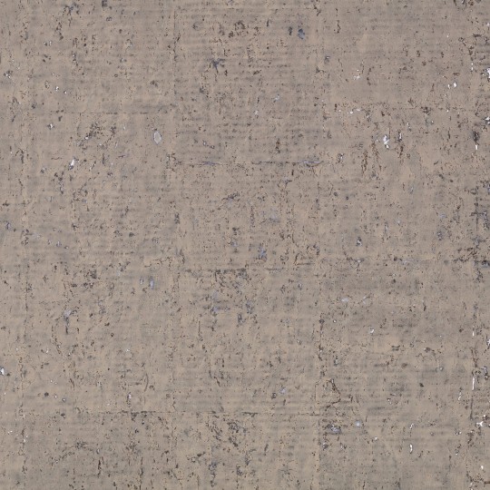 Zinc ZW129/03 Mineralogy Oolite Foil Smoke - tapeta z korka z metalicznymi akcentami