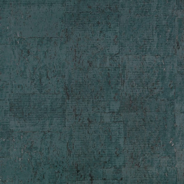 Zinc ZW144/10 Mineralogy Oolite Matt Electric Teal - tapeta z korka