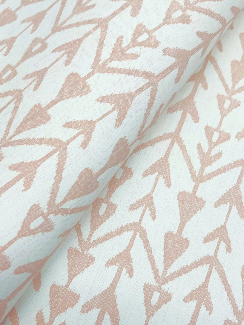 York LM5386 Lemieux Et Cie Signature Martigue Stripe Blush - tapeta w geometryczny wzór