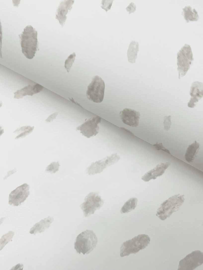 York LM5423 Lemieux Et Cie Signature Tachette Taupe - tapeta w kropki