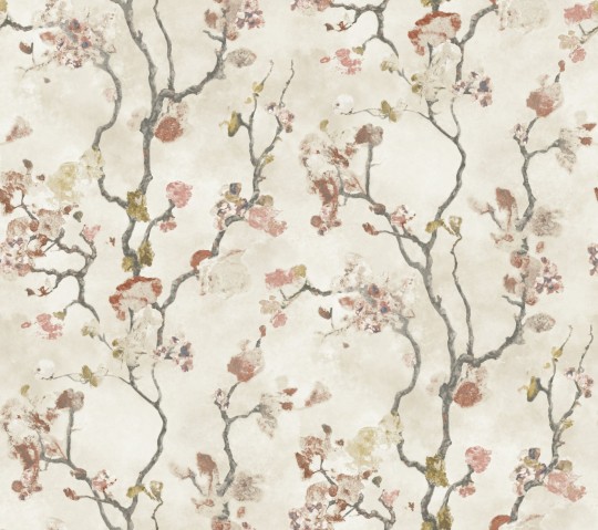 York LM5413 Lemieux Et Cie Signature Avril Chinoiserie Coral - tapeta w stylu chinoiserie
