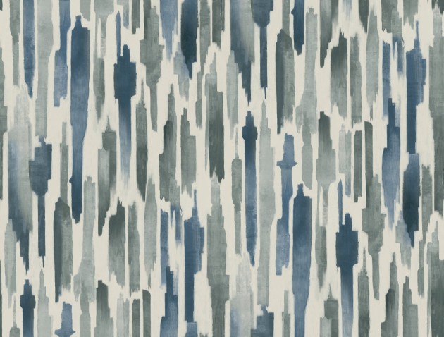 York LM5401 Lemieux Et Cie Signature Pluie Ocean - tapeta w akwarelowy motyw