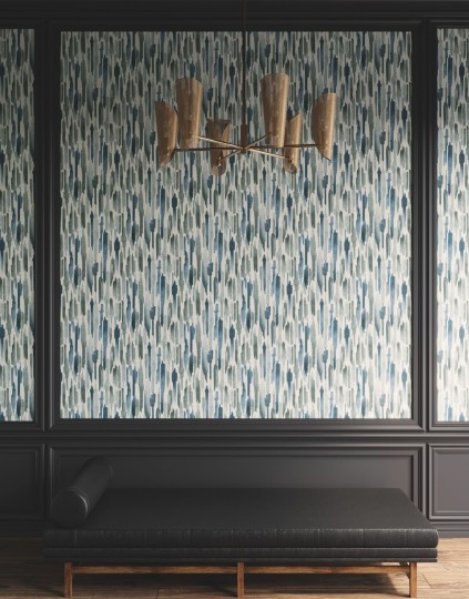 York LM5401 Lemieux Et Cie Signature Pluie Ocean - tapeta w akwarelowy motyw
