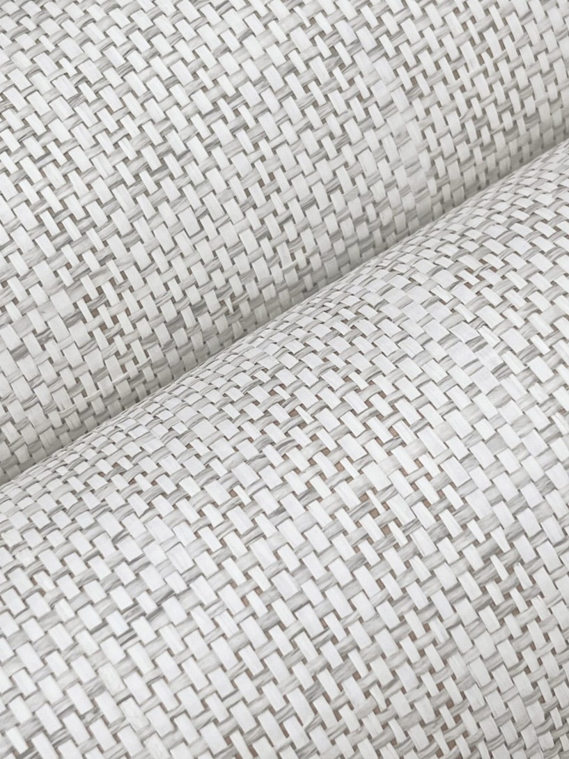 York GV0182LM Lemieux Et Cie Signature Kami Paperweave Smoke - tapeta teksturalna