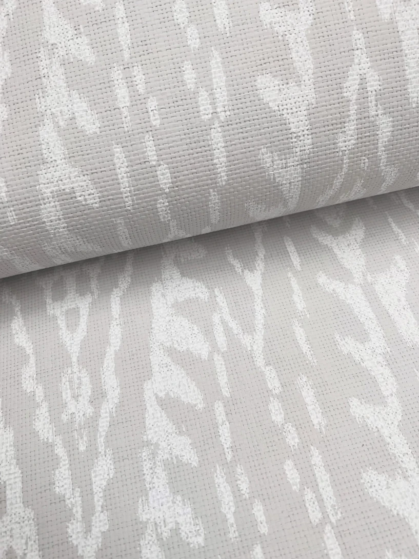 York LM5345 Lemieux Et Cie Signature Rousseau Paperweave Warm Grey - tapeta w diamentowy wzór