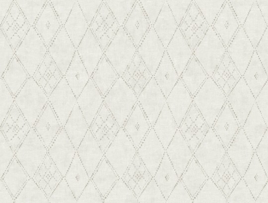 York LM5312 Lemieux Et Cie Signature Souk Diamonds White/Smoke - tapeta w kratkę