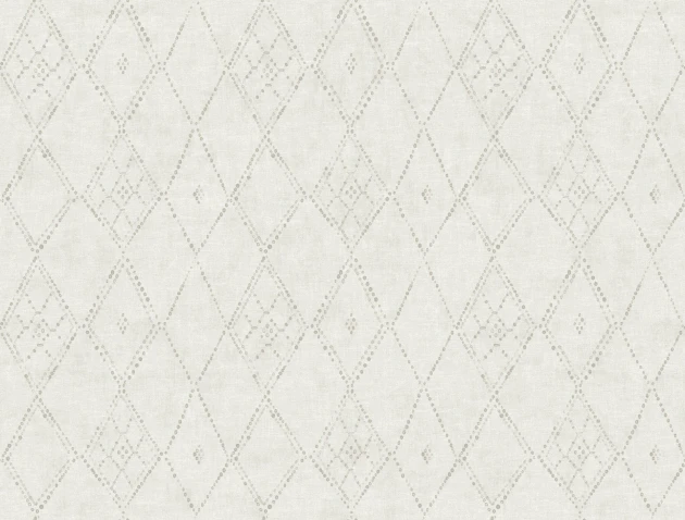 York LM5312 Lemieux Et Cie Signature Souk Diamonds White/Smoke - tapeta w kratkę