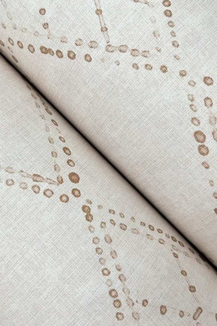 York LM5315 Lemieux Et Cie Signature Souk Diamonds Taupe/Gold - tapeta w kratkę