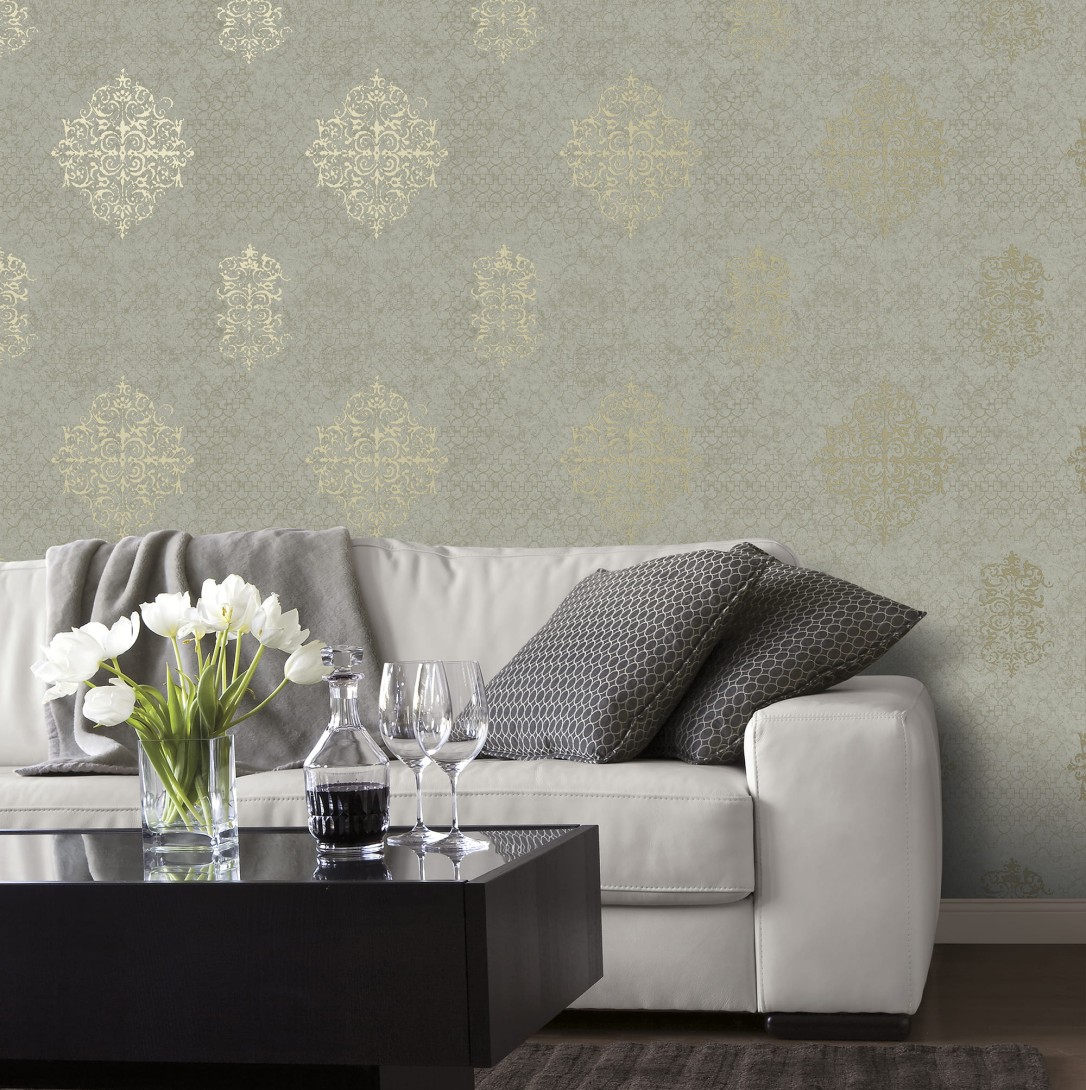 Galerie CM2486 Lustre - tapeta w stylizowany roślinny wzór