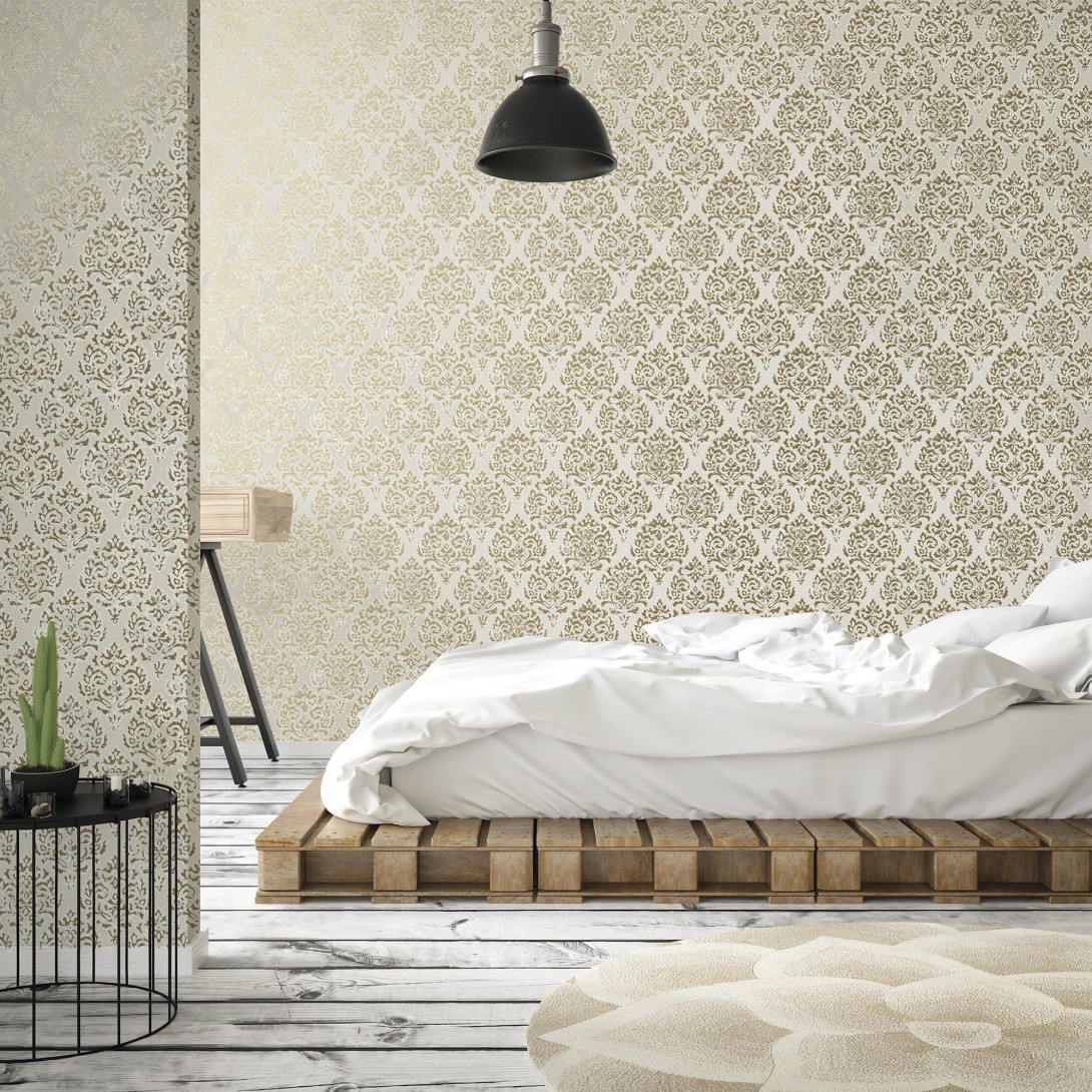 Galerie MT2020 Lustre - tapeta w stylizowany roślinny wzór