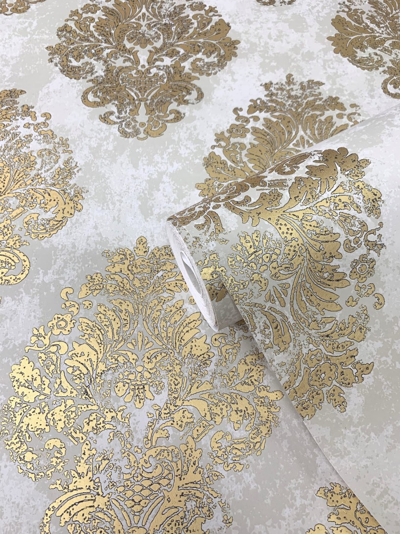 Galerie W78228 Lustre - tapeta w stylizowany roślinny wzór