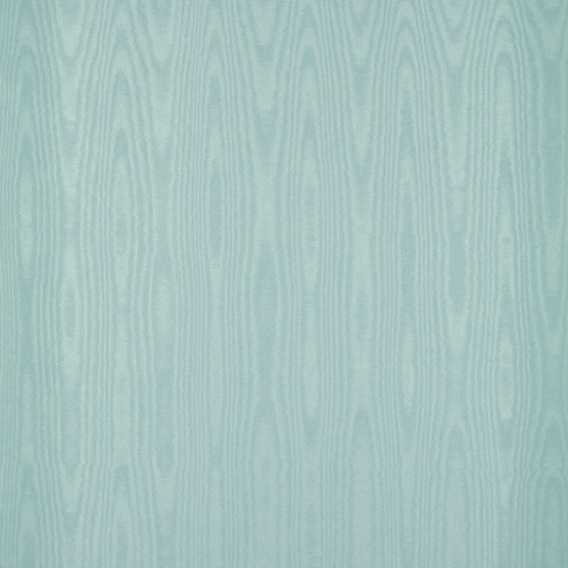 Zoffany 313075 Moiré Duck Egg - tapeta bawełniana imitująca tkaninę mora