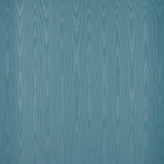 Zoffany 313076 Moiré Blue Silk - tapeta bawełniana imitująca tkaninę mora