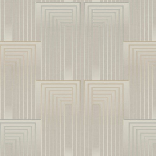York DT5071 Candice Olson After Eight Vanishing Taupe/Pearl - tapeta w geometryczny wzór