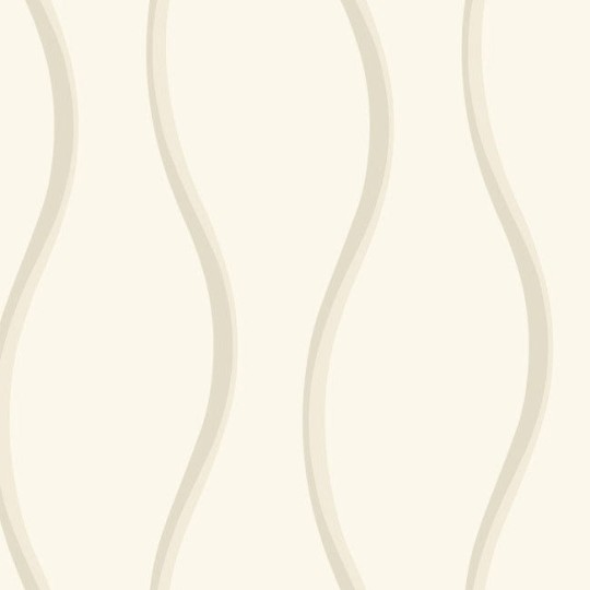 York DT5112 Candice Olson After Eight Unfurl Off White - tapeta w falujące linie