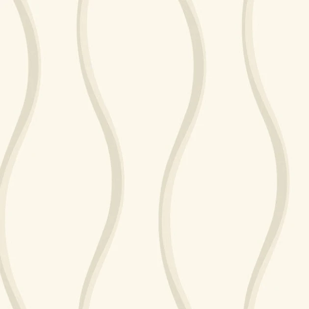 York DT5112 Candice Olson After Eight Unfurl Off White - tapeta w falujące linie