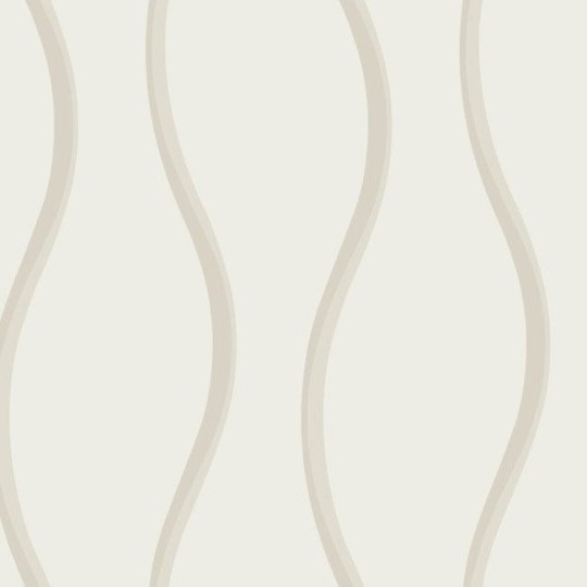 York DT5114 Candice Olson After Eight Unfurl White - tapeta w falujące linie