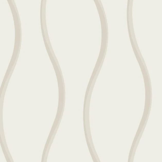 York DT5114 Candice Olson After Eight Unfurl White - tapeta w falujące linie