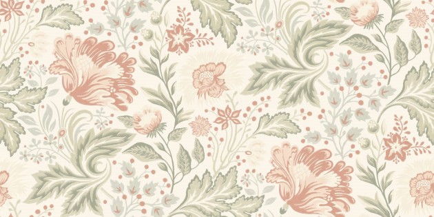 Sandberg S10545 Special Edition Ava Spring - mural w kwiaty