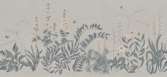 Sandberg S10538 Special Edition Aino Indigo Blue - mural łąka