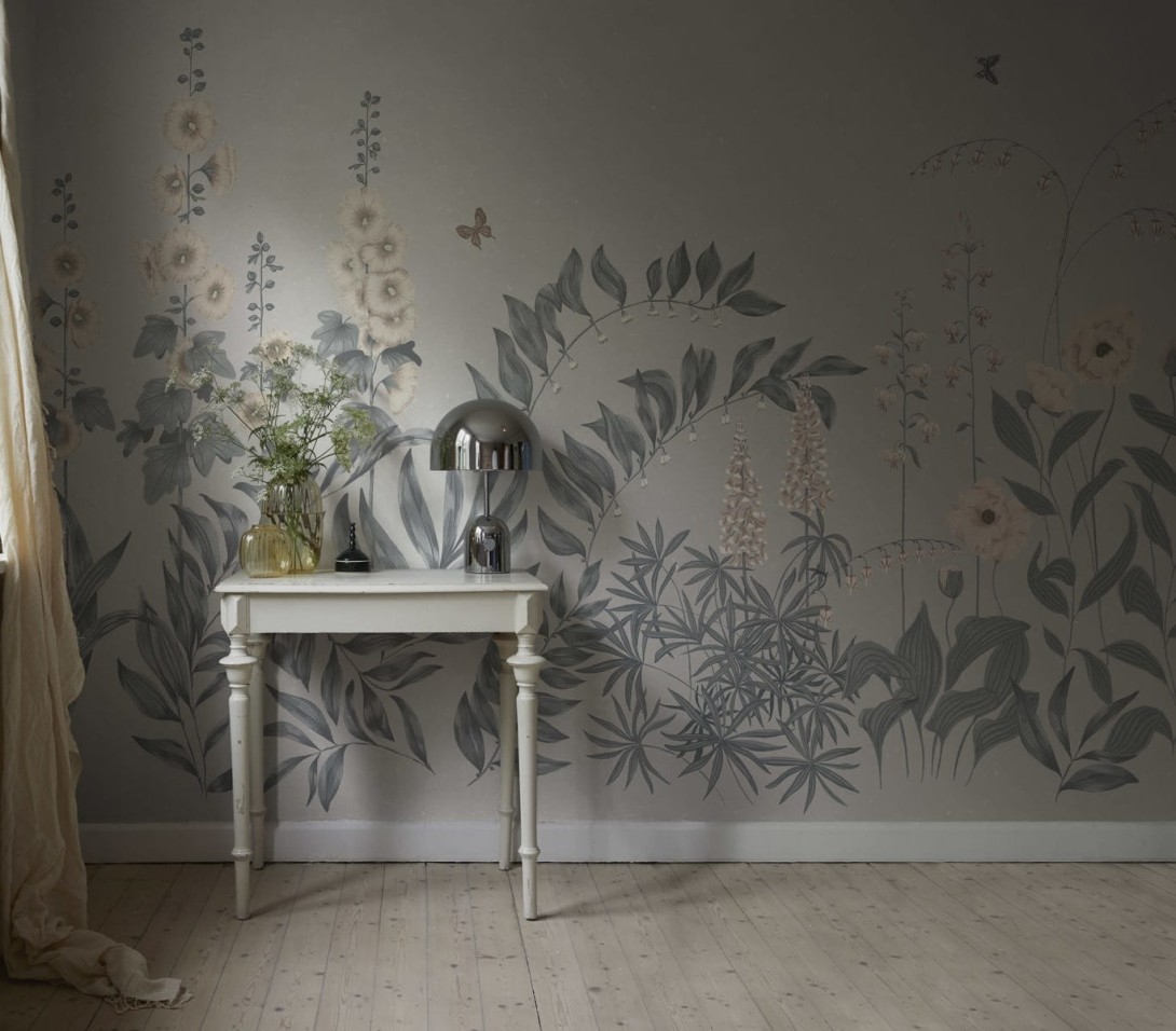 Sandberg S10538 Special Edition Aino Indigo Blue - mural łąka