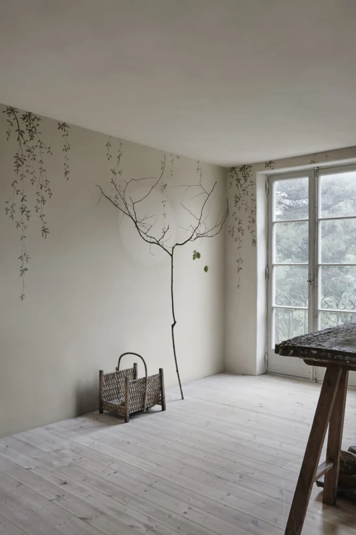 Sandberg 644-00 Special Edition Wabi Sabi Soft Grey - mural minimalistyczny krajobraz