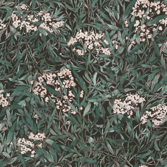 Sandberg 225-81 Special Edition Malin Black - tapeta roślinna