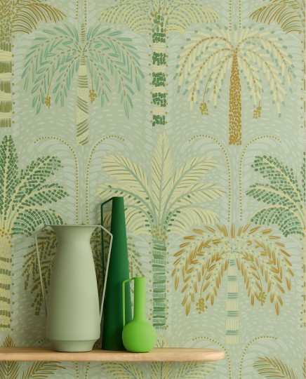 Eijffinger 340293 Solange - mural w palmy