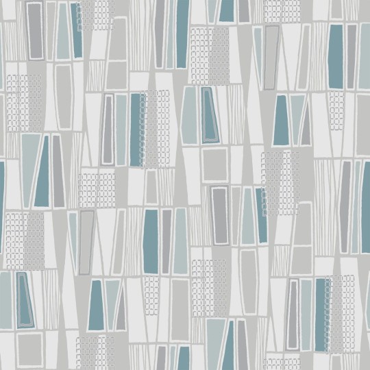 Boras Tapeter 5470 Alla Tiders Hus Retro Blue - tapeta geometryczna modernistyczna