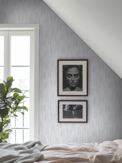 Boras Tapeter 5472 Alla Tiders Hus Retro Beige - tapeta geometryczna modernistyczna