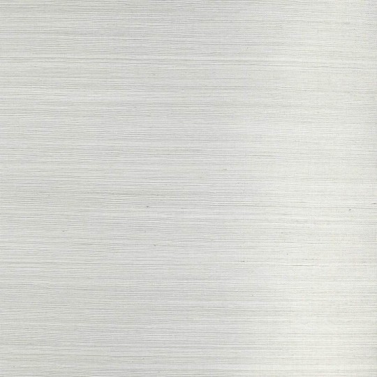 Colefax and Fowler 20242-03 Naturals W/P I Lustre Pewter - ręcznie tkana tapeta w delikatne paski z sizalu i bawełny