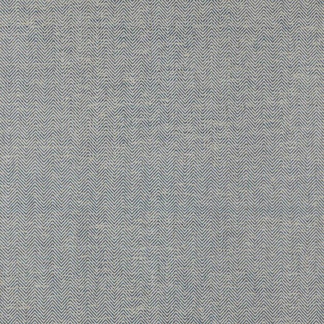 Colefax and Fowler 20466-03 Naturals II Tabor Indigo - tapeta w delikatną jodełkę