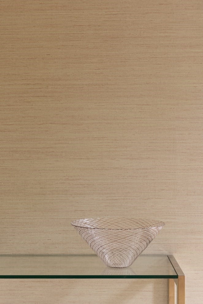 Colefax and Fowler 07179/04 Textured Wallpapers Sandrine Taupe - tapeta w delikatne paski