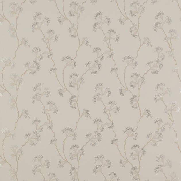 Colefax and Flower 07982/02 Small Design W/Papers Ashbury Stone - tapeta w minimalistyczny roślinny motyw