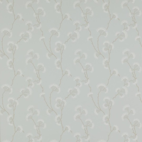 Colefax and Flower 07982/03 Small Design W/Papers Ashbury Old Blue - tapeta w minimalistyczny roślinny motyw