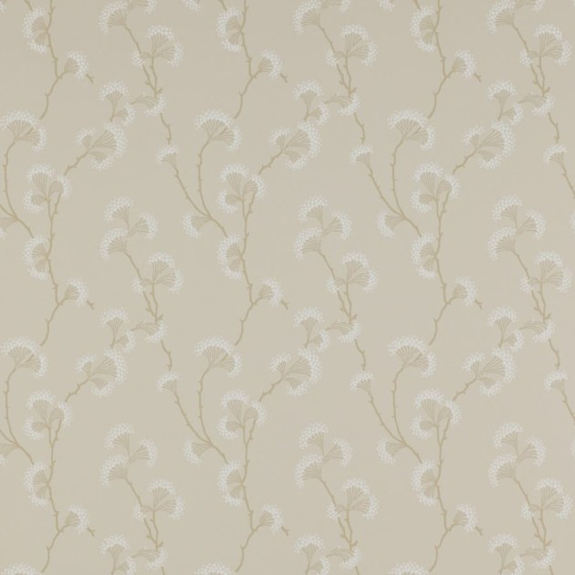 Colefax and Flower 07982/05 Small Design W/Papers Ashbury Cream - tapeta w minimalistyczny roślinny motyw