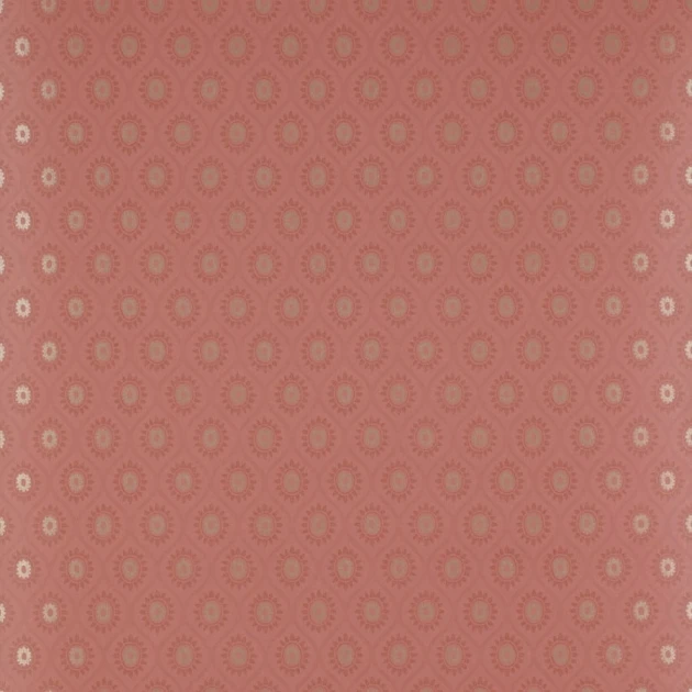Colefax and Flower 07989/03 Small Design W/Papers Brightwell Red - tapeta w geometryczny wzór