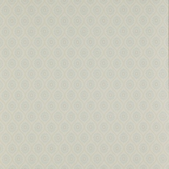 Colefax and Flower 07989/08 Small Design W/Papers Brightwell Blue/Cream - tapeta w geometryczny wzór