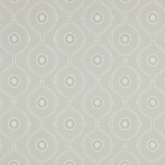 Colefax and Flower 07130/03 Small Design W/Papers Heywood Silver - tapeta w geometryczny wzór ogee