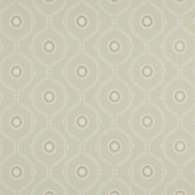 Colefax and Flower 07130/04 Small Design W/Papers Heywood Beige - tapeta w geometryczny wzór ogee