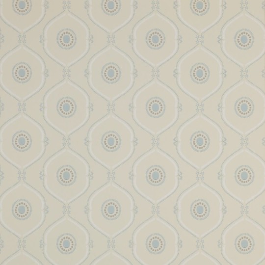 Colefax and Flower 07130/05 Small Design W/Papers Heywood Blue - tapeta w geometryczny wzór ogee