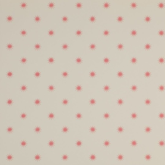 Colefax and Flower 07131/06 Small Design W/Papers Larissa Red/Cream - tapeta w minimalistyczne słońca