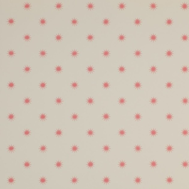 Colefax and Flower 07131/06 Small Design W/Papers Larissa Red/Cream - tapeta w minimalistyczne słońca