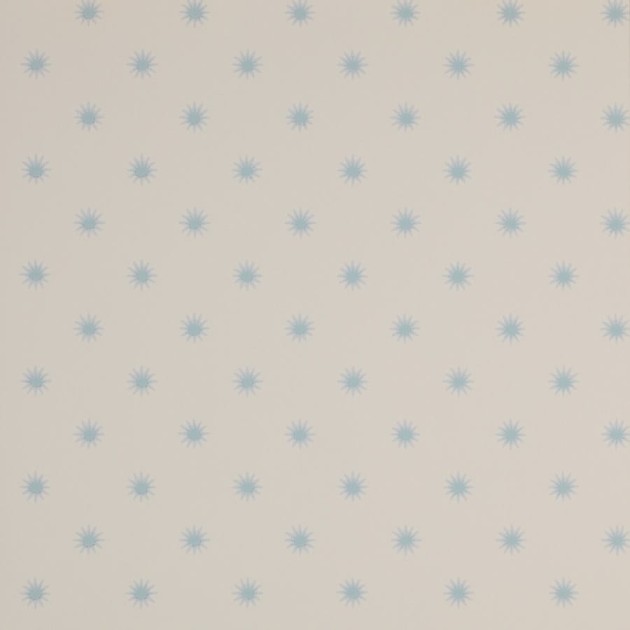 Colefax and Flower 07131/07 Small Design W/Papers Larissa Blue/Cream - tapeta w minimalistyczne słońca