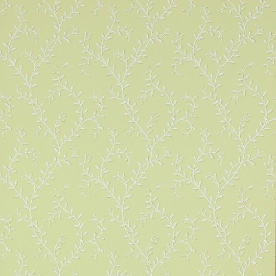 Colefax and Flower 07137/01 Small Design W/Papers Leafberry Green - tapeta w minimalistyczne gałązki