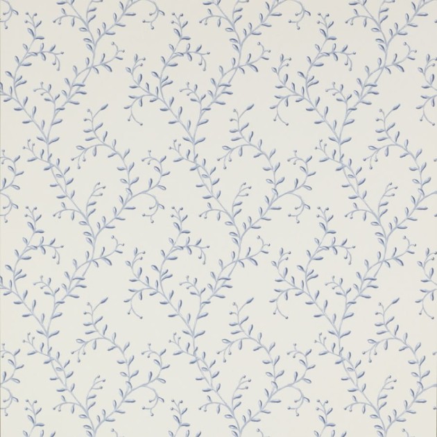 Colefax and Flower 07137/06 Small Design W/Papers Leafberry Blue - tapeta w minimalistyczne gałązki