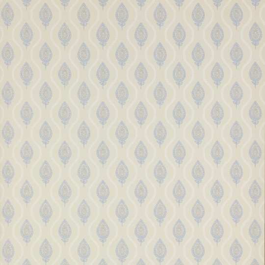 Colefax and Flower 07138/07 Small Design W/Papers Verity Blue/Cream - tapeta w motyw ogee